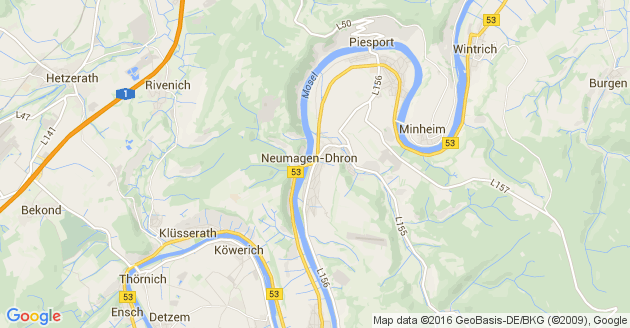 Karte Neumagen Dhron