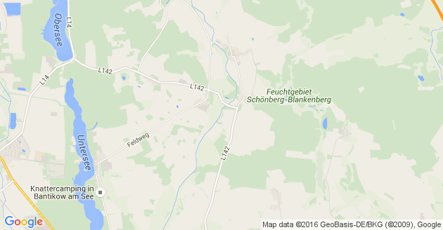 Karte Wusterhausen an der Dosse