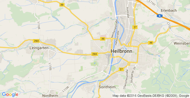 Karte Pfaffenhofen in Württemberg