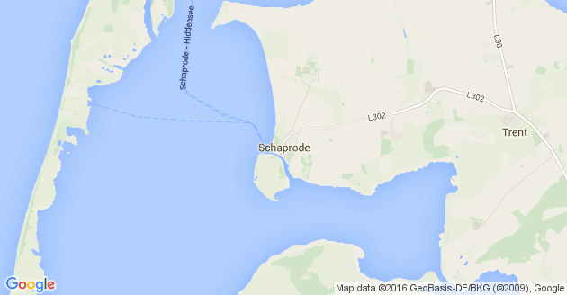 Karte Schaprode
