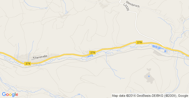 Karte Gersfeld in der Rhön