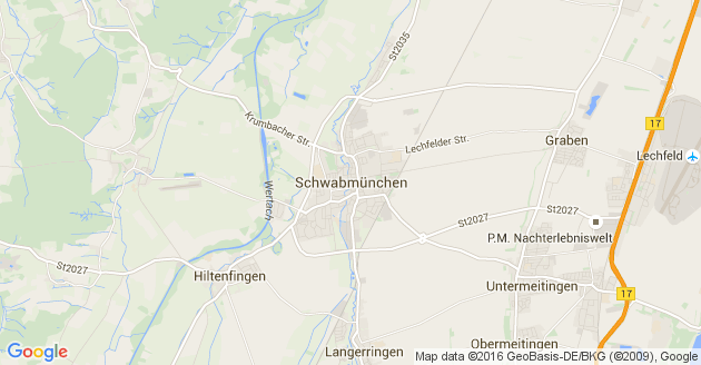 Karte Schwabmünchen