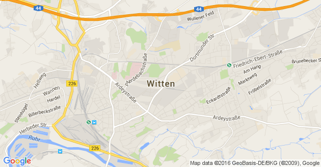 Karte Witten                 