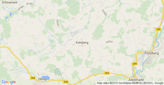 Karte Kienberg in Oberbayern