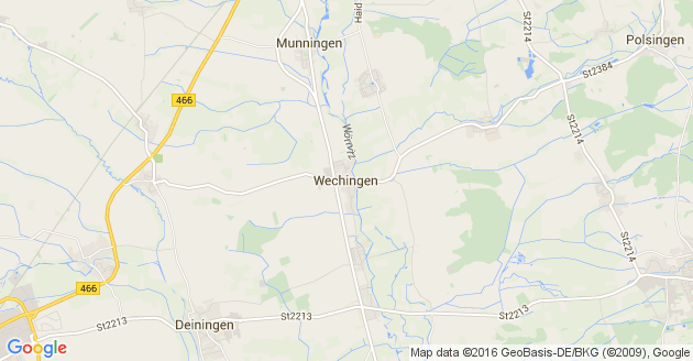 Karte Wechingen