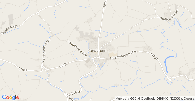 Karte Gerabronn
