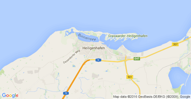 Karte Heiligenhafen