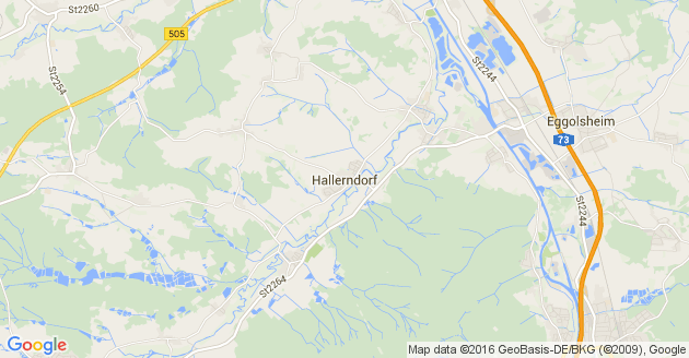 Karte Hallerndorf