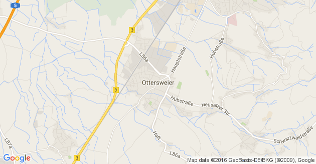 Karte Ottersweier