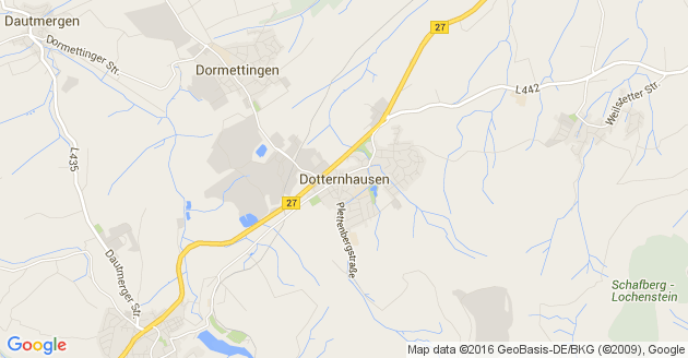Karte Dotternhausen