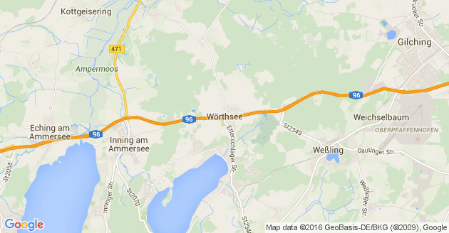 Karte Wörthsee