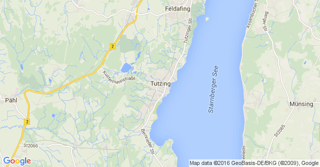 Karte Tutzing
