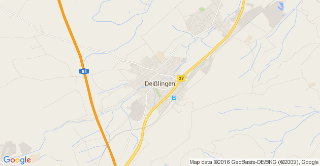 Karte Deißlingen