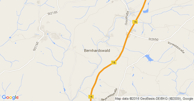 Karte Bernhardswald