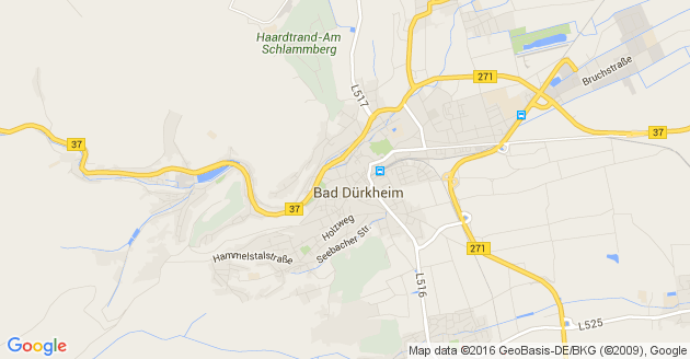 Karte Bad Dürkheim