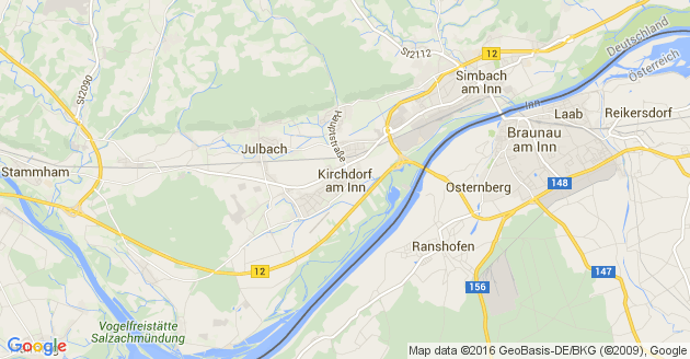 Karte Kirchdorf am Inn