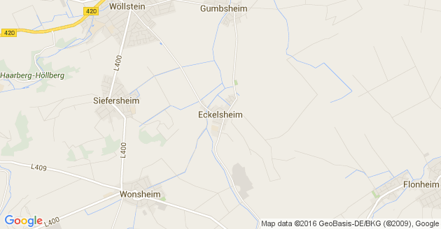 Karte Eckelsheim