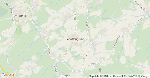 Karte Schöffengrund