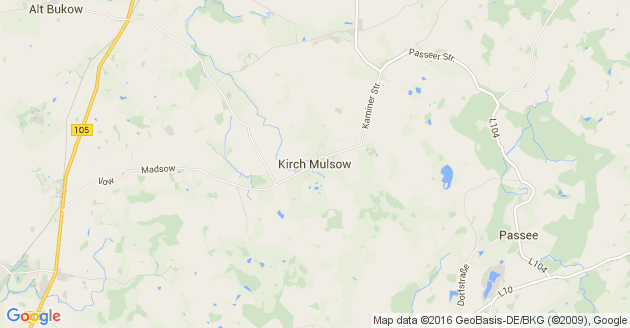 Karte Kirch Mulsow