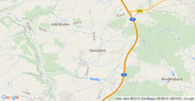Karte Steinsfeld