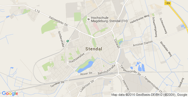 Karte Stendal