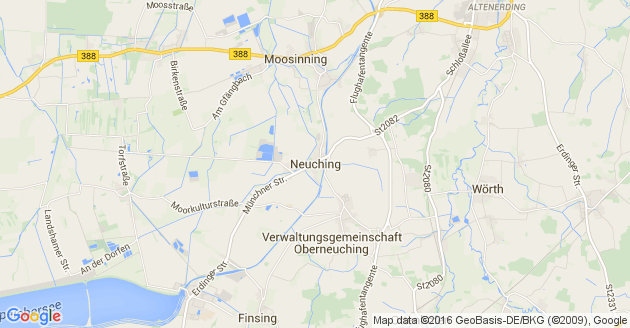 Karte Neuching