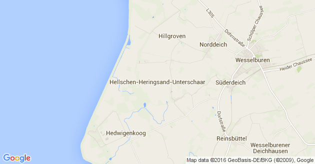 Karte Hellschen Heringsand Unterschaar