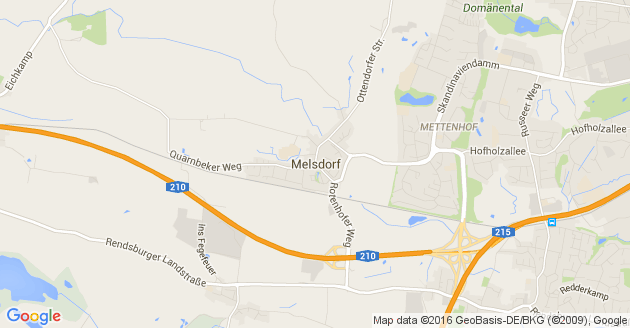 Karte Melsdorf