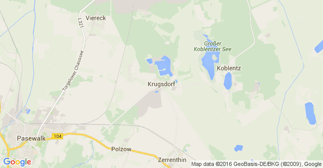 Karte Krugsdorf