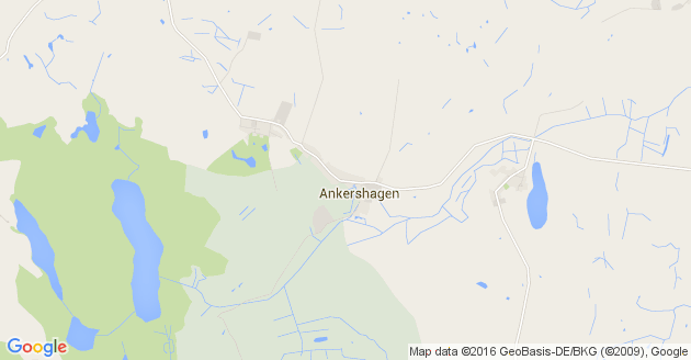Karte Ankershagen