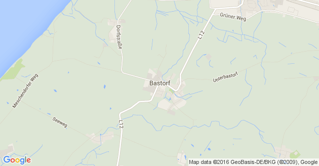 Karte Bastorf