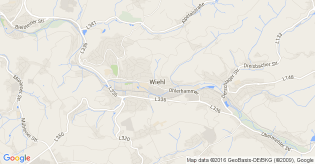 Karte Wiehl