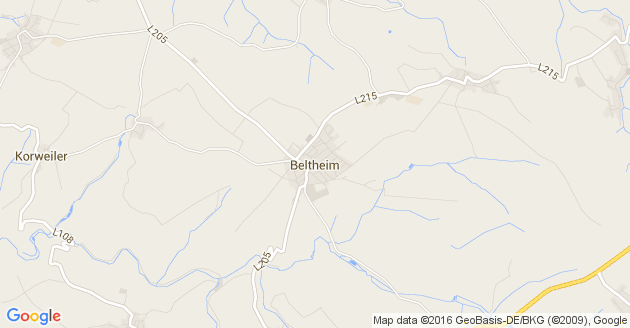 Karte Beltheim