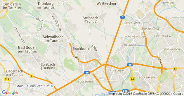 Karte Hausen im Hunsrück