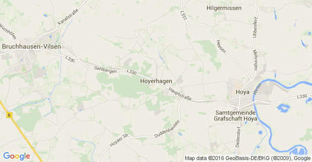 Karte Hoyerhagen