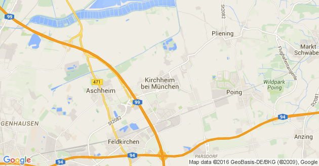 Karte Kirchheim bei München