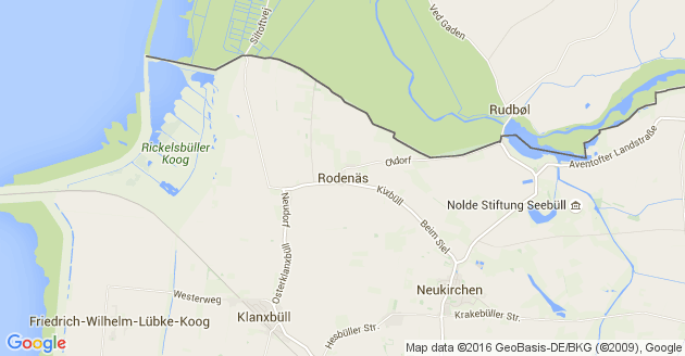 Karte Rodenäs