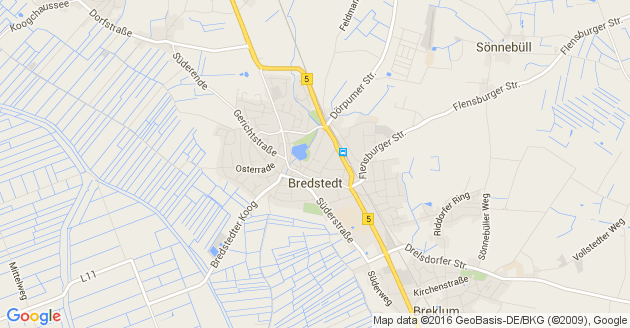 Karte Bredstedt
