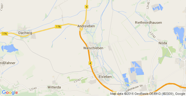 Karte Walschleben