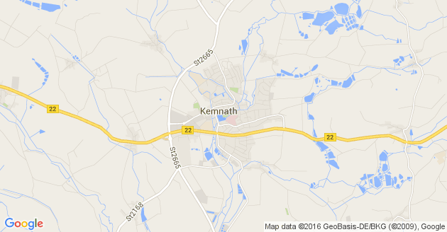 Karte Kemnath Stadt