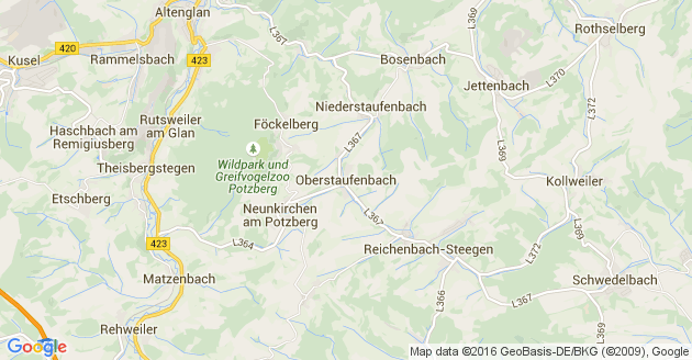 Karte Oberstaufenbach