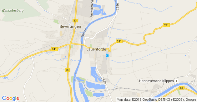 Karte Lauenförde