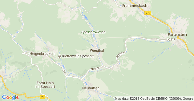 Karte Wiesthal