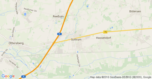 Karte Sottrum Kreis Rotenburg