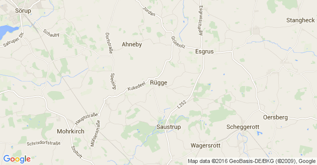 Karte Rügge
