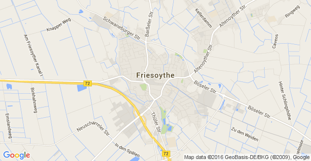 Karte Friesoythe