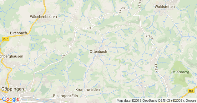 Karte Ottenbach