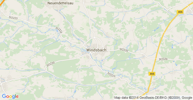 Karte Windsbach