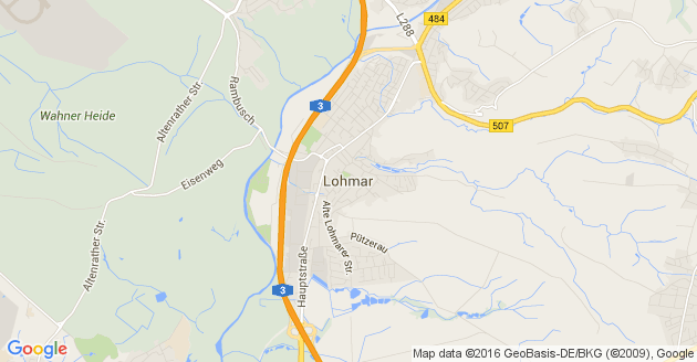 Karte Lohmar