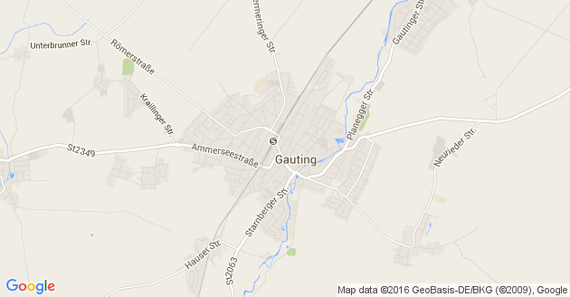 Karte Gauting